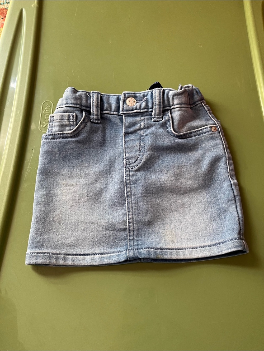 Cat & Jack Light Blue Denim Skirt for Girls